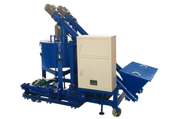 河南臨潁縣北環項目智能壓漿設備調試現場 河南臨潁縣北環項目智能壓漿設備調試現場